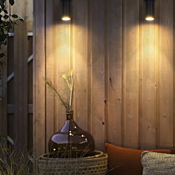 Outdoor Wall Sconce Spotlight Waterproof IP65 Wall Fixture Lighting Aluminum LED Exterior Sconce for Indoor Outdoor Patio Porch Warm White 110-240V