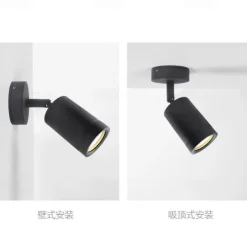 Outdoor Wall Sconce Spotlight Waterproof IP65 Wall Fixture Lighting Aluminum LED Exterior Sconce for Indoor Outdoor Patio Porch Warm White 110-240V