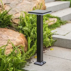 Outdoor Waterproof Garden Lamp Lawn Lamp Modern Simple Landscape Light Light Pathway Stand Pole Lamp Villa Garden Bundro Lights Garden Lamp 110-240V