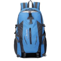 Outdoor Waterproof Nylon Backpack for Hiking, Travel, and School - Durable and Spacious for Students, Back to School
