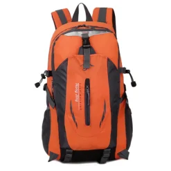 Outdoor Waterproof Nylon Backpack for Hiking, Travel, and School - Durable and Spacious for Students, Back to School