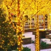 Outdoor Waterproof Solar LED String Lights 5M-20LEDs 7M-50LEDs 12mM-100LEDs 22M-200LEDs Christmas Fairy Light Holiday Lighting Tree Lights Wedding Party Christmas Tree Garden Indoor Outdoor Decoration