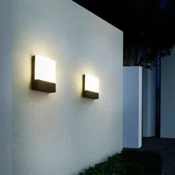 Outdoor Waterproof Wall Lights 10W Outdoor Acrylic Wall Light Outdoor Modern Basic Wall Decor for Pathway Garden 110-120V 220-240V