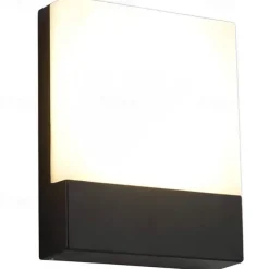 Outdoor Waterproof Wall Lights 10W Outdoor Acrylic Wall Light Outdoor Modern Basic Wall Decor for Pathway Garden 110-120V 220-240V