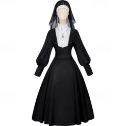 Outfits Cosplay Costume Party Costume Masquerade Fancy Dress Women's Masquerade Mardi Gras Performance Party Halloween Adults' 1 Necklace Dress Headband