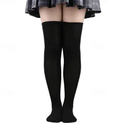 Over Knee Thigh Socks Knee-High Warm Stocking Women Boot Sock Leg Warmer High Socks for Daily Wear Cosplay