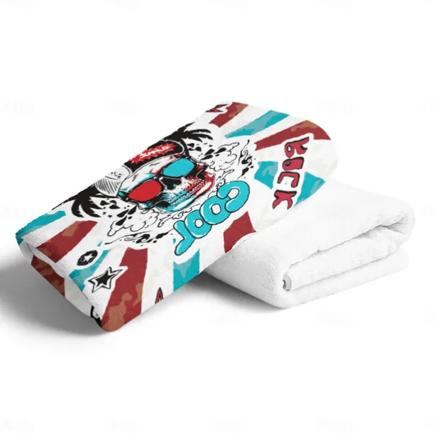 Oversized Beach Towel 100% Micro Fiber 35"x70", Large Swim Towel for Teens and Adults, Quick-Dry, Absorbent, Soft, Versatile for Travel, Bath and Pool Holiday Gift 160x80cm