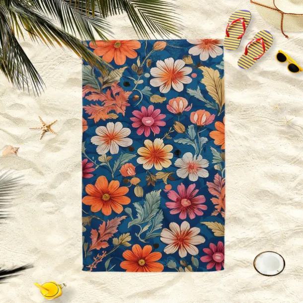 Oversized Beach Towel 100% Micro Fiber 35"x70", Large Swim Towel for Teens and Adults, Quick-Dry, Absorbent, Soft, Versatile for Travel, Bath and Pool Holiday Gift 160x80cm