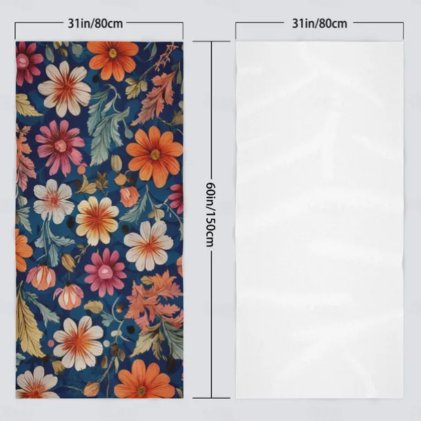 Oversized Beach Towel 100% Micro Fiber 35"x70", Large Swim Towel for Teens and Adults, Quick-Dry, Absorbent, Soft, Versatile for Travel, Bath and Pool Holiday Gift 160x80cm