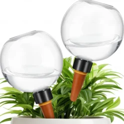 17oz Automatic Plant Watering Globes Plastic Self Watering Plant Waterer Watering Bulbs for Indoor Plants Drip Irrigation Plant Watering Devices with Slow Release Control for Garden
