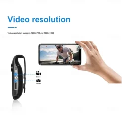 1080P Full HD Mini Camera Body Wear Camera Cycling Video Recorder Motion Activate Portable Pocket Body Cams Police Body Camera