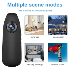 1080P Full HD Mini Camera Body Wear Camera Cycling Video Recorder Motion Activate Portable Pocket Body Cams Police Body Camera