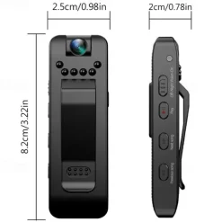 1080P Full HD Mini Camera Infrared Night Vision with LED Screen Small Bodycam Smart Security Sports DV Camcorder Car DV