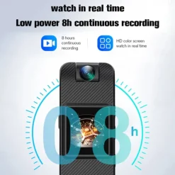 1080P Full HD Mini Camera Infrared Night Vision with LED Screen Small Bodycam Smart Security Sports DV Camcorder Car DV