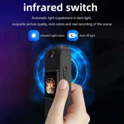 1080P Full HD Mini Camera Infrared Night Vision with LED Screen Small Bodycam Smart Security Sports DV Camcorder Car DV