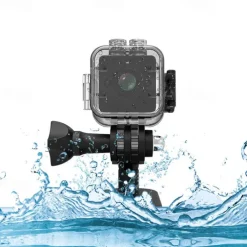 1080P HD Portable Mini Infrared Waterproof Action Camera Camcorder for Home Security Outdoor Sports Recording