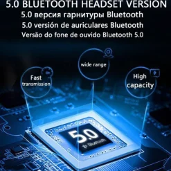 P47 Headset Wireless Bluetooth Stereo Headphones Foldable Sport Earphone Handfree Supports TF Memory Card MP3 Player for Andorid