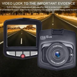 1080p New Design / Full HD Car DVR 150 Degree Wide Angle 2.4 inch IPS Dash Cam with Night Vision / motion detection / Loop recording Car Recorder