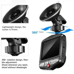 1080p New Design / Full HD Car DVR 150 Degree Wide Angle 2.4 inch IPS Dash Cam with Night Vision / motion detection / Loop recording Car Recorder