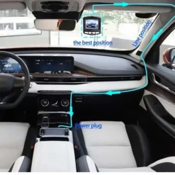 1080p New Design / Full HD Car DVR 150 Degree Wide Angle 2.4 inch IPS Dash Cam with Night Vision / motion detection / Loop recording Car Recorder