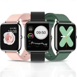 P22 Smart Watch 1.3 inch Smartwatch Fitness Running Watch Bluetooth Pedometer Fitness Tracker Activity Tracker Compatible with Android iOS Women Men Long Standby Camera Control Anti-lost IP 67 42.5mm