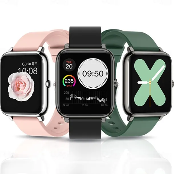 P22 Smart Watch 1.3 inch Smartwatch Fitness Running Watch Bluetooth Pedometer Fitness Tracker Activity Tracker Compatible with Android iOS Women Men Long Standby Camera Control Anti-lost IP 67 42.5mm