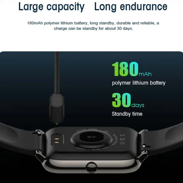 P22 Smart Watch 1.3 inch Smartwatch Fitness Running Watch Bluetooth Pedometer Fitness Tracker Activity Tracker Compatible with Android iOS Women Men Long Standby Camera Control Anti-lost IP 67 42.5mm