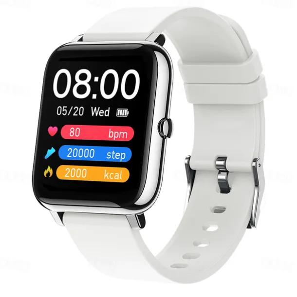 P22 Smart Watch 1.3 inch Smartwatch Fitness Running Watch Bluetooth Pedometer Fitness Tracker Activity Tracker Compatible with Android iOS Women Men Long Standby Camera Control Anti-lost IP 67 42.5mm