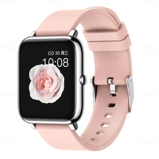 P22 Smart Watch 1.3 inch Smartwatch Fitness Running Watch Bluetooth Pedometer Fitness Tracker Activity Tracker Compatible with Android iOS Women Men Long Standby Camera Control Anti-lost IP 67 42.5mm