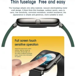 P22 Smart Watch 1.3 inch Smartwatch Fitness Running Watch Bluetooth Pedometer Fitness Tracker Activity Tracker Compatible with Android iOS Women Men Long Standby Camera Control Anti-lost IP 67 42.5mm