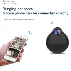 1080P Wearable Pendant Necklace Mini Mirco Wifi P2P IP Camera DV Remote Wireless Camcoder With Night Vision Motion Detection Cam