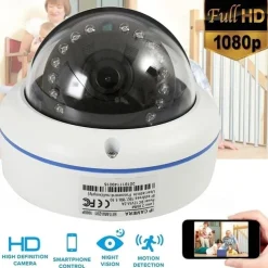 1080P Wireless IP Camera 5X Zoom Outdoor IR Speed Dome CCTV Security