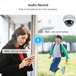 1080P Wireless IP Camera 5X Zoom Outdoor IR Speed Dome CCTV Security