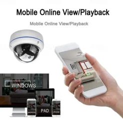 1080P Wireless IP Camera 5X Zoom Outdoor IR Speed Dome CCTV Security