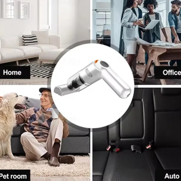 12000Pa Wireless Mini Vacuum Cleaner Handheld Large Suction Car Vacuum Cleaner For Home Car Vacuum Cleaner Pet Hair Absorber
