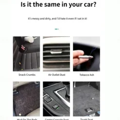 12000Pa Wireless Mini Vacuum Cleaner Handheld Large Suction Car Vacuum Cleaner For Home Car Vacuum Cleaner Pet Hair Absorber