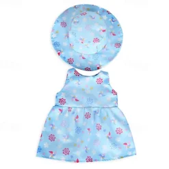 5Pack American Doll Clothes Dress Gift for 18 inch Doll Clothes and Accessories(WITHOUT DOLL)