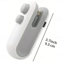 Package Sealer Bag Opener Portable Storage Bag Sealer Dual Functions Sealing Tool