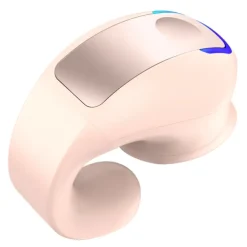 Painless Wear Ear-clip EarphonesTWS Bluetooth5.3 Single Ear Earphone with MicrophoneNoise Cancelling Touch Control Earphones