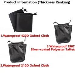 1pair Car Side Mirror Snow Covers, Auto Rearview Waterproof Protection Covers, Car Rear View Exterior Accessories, Universal Size For Cars