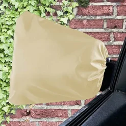 1pair Car Side Mirror Snow Covers, Auto Rearview Waterproof Protection Covers, Car Rear View Exterior Accessories, Universal Size For Cars