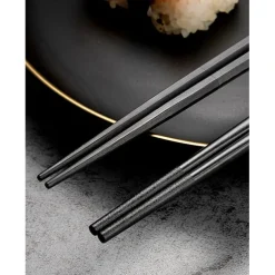 5Pairs Chopsticks Alloy Chopsticks Set Japanese Style Chopsticks