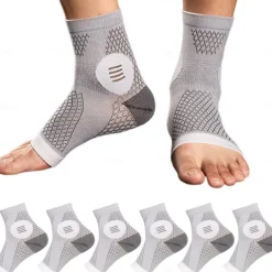 3Pairs Neuropathy Socks - Soothe Relief Compression Socks 20-30 mmHg - Comprex Ankle Sleeves for Arch Support, Achilles Tendonitis, and Foot Pain Relief