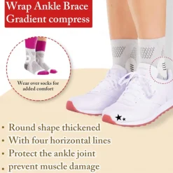 3Pairs Neuropathy Socks - Soothe Relief Compression Socks 20-30 mmHg - Comprex Ankle Sleeves for Arch Support, Achilles Tendonitis, and Foot Pain Relief