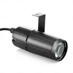 Party Lights Indoor LED Pinspot Stage Light 3W White Color with Single Stand for Dance Halls KTV Party Home Wedding Lighting Decoration