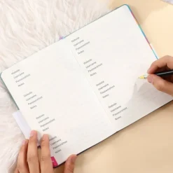 Password Book A5 Letter Tag Password Notebook Computer and Website Login Password Organizer and Manager 240 Pages with Inner Pocket 8.4x5.9 Inches