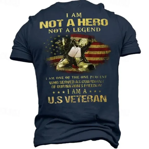 Patriotic T Shirts For Men American US Flag T Shirt Short Sleeve T shirt 3D Print Crew Neck Round Neck Shirt Fashion Daily Basic Street Casual Daily Black Summer Spring All Seasons Clothing