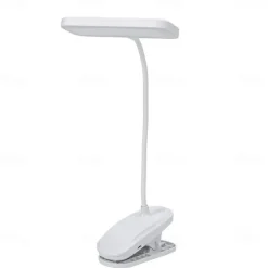 1pc 360° Flexible Study with Clamp Desk Lamp Foldable Bedside Night Light for Bedroom Study Reading Office Work LED Touch Eye Protection Learning Sleeping and Dedicated Desk Lamps Eye Protection Foldable