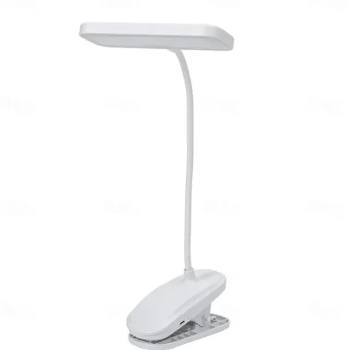 1pc 360° Flexible Study with Clamp Desk Lamp Foldable Bedside Night Light for Bedroom Study Reading Office Work LED Touch Eye Protection Learning Sleeping and Dedicated Desk Lamps Eye Protection Foldable