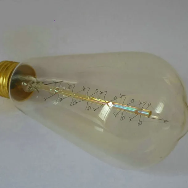1pc 40 W E26 / E27 ST64 Warm White 2300 k Retro / Dimmable / Christmas Trees Incandescent Vintage Edison Light Bulb 220-240 V